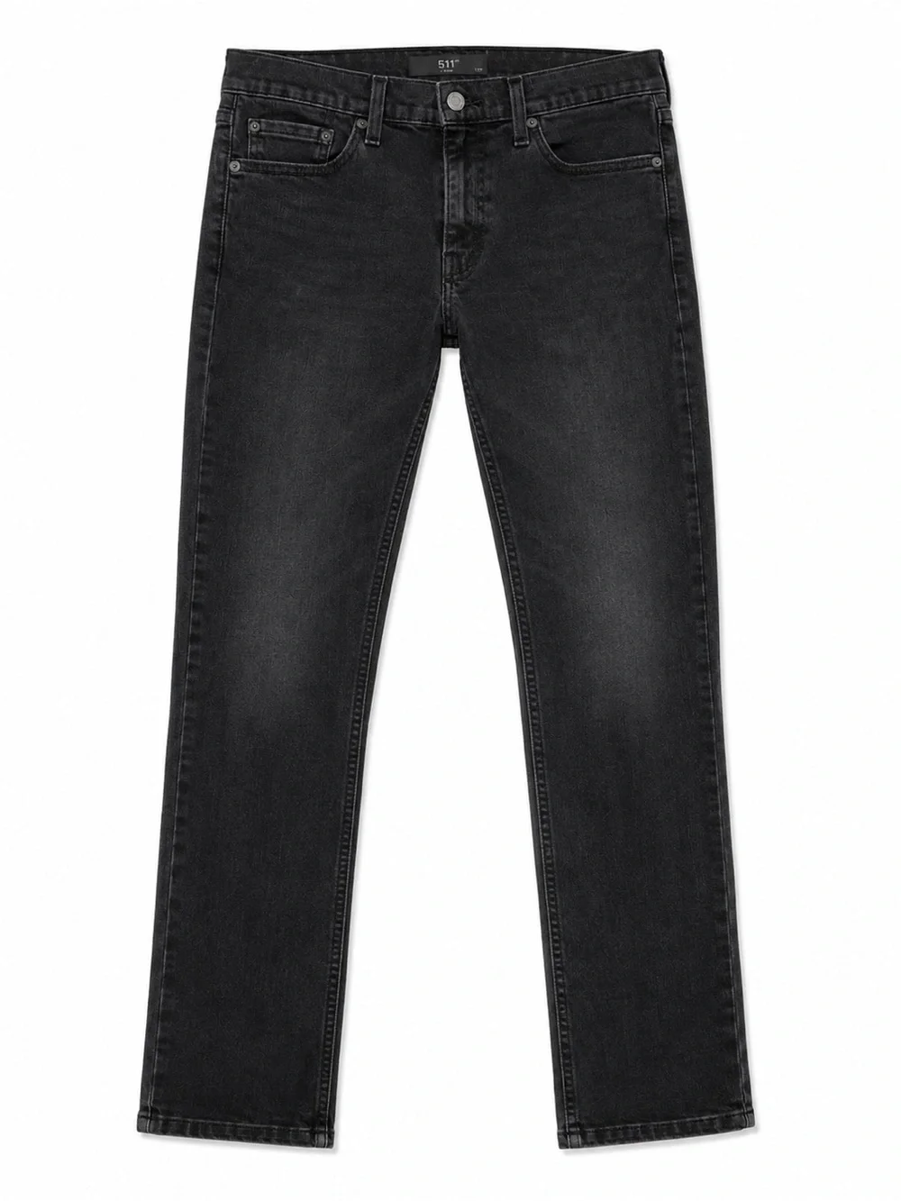 Levi’s 511 Slim Fit Black Stretch Jeans W29 L32 Faded Denim Classic Men’s